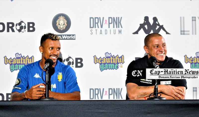 Luis Nami et Roberto Carlos Domson Narcisse Photograph caphaitiennews.com