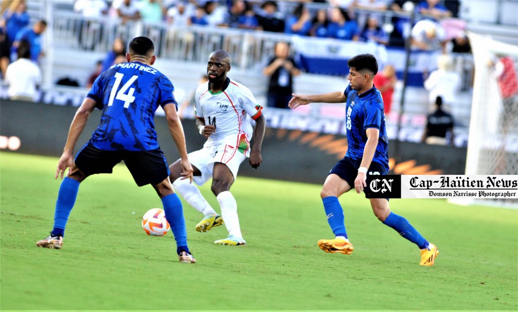 Revivez Martinique-le Salvador en images: Concacaf Goldcup 2023
