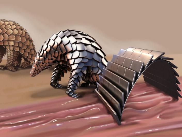Un robot pangolin à usage médical