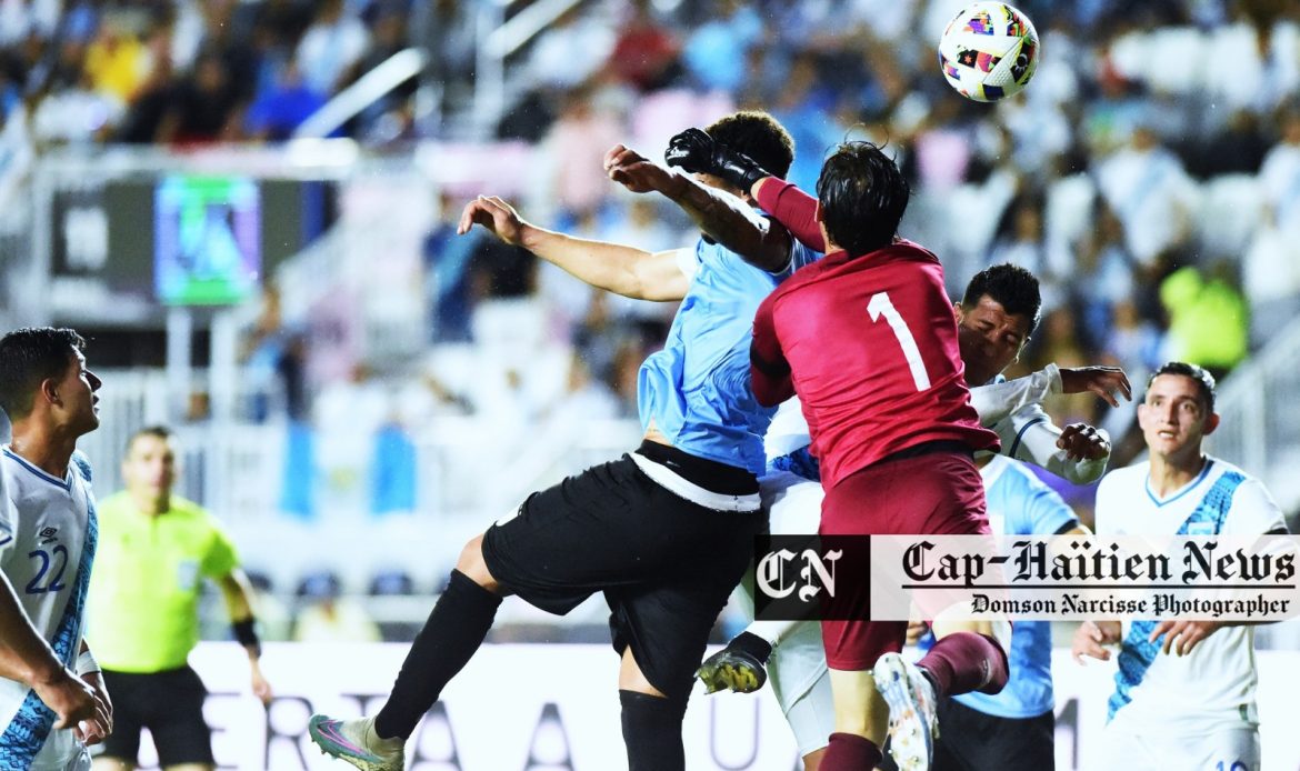 Foot-Amical:Le Guatemala tient l&rsquo;Uruguay en échec lors d&rsquo;un match amical