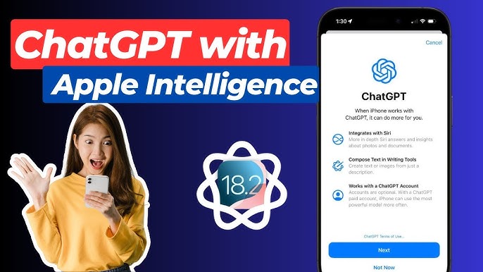 Apple met à jour son iPhone avec l’IA générative de ChatGPT