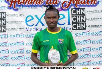 Homme du match Fica – Real Hope Academy:Jules Fabrice Monfiston