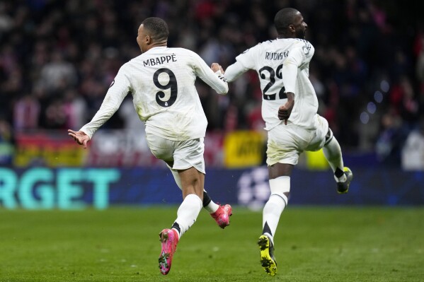 Soulagement pour le Real Madrid : Rüdiger et Mbappé sanctionnés par l’UEFA… mais disponibles face à Arsenal