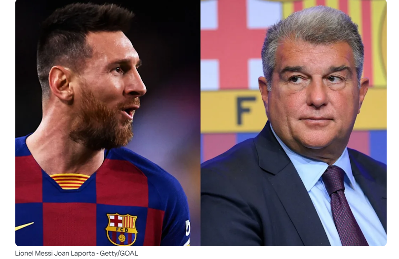 « La relation est abîmée », quand Messi refusait de serrer la main à Laporta lors de la remise du Ballon d&rsquo;Or 2023